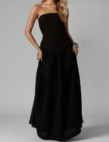 Rochie maxi Shein, negru