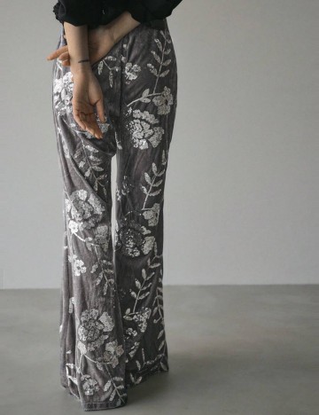 Pantaloni Shein FRIFUL, gri