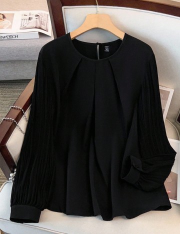 Cămașă Shein Curve+, negru