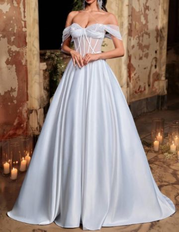 Rochie de ocazie Shein, alb