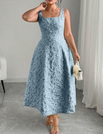 Rochie midi Shein, albastru