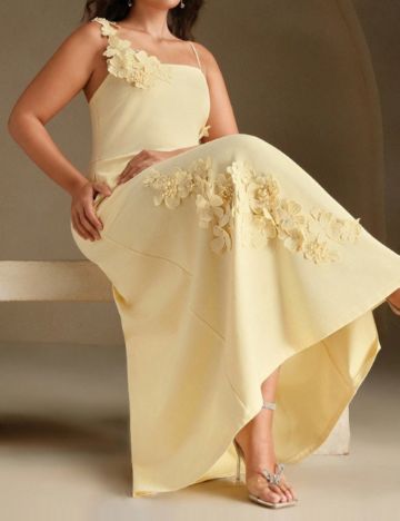 Rochie maxi Shein, galben