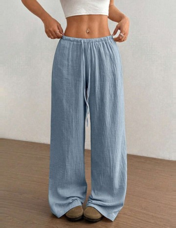 Pantaloni Shein, albastru