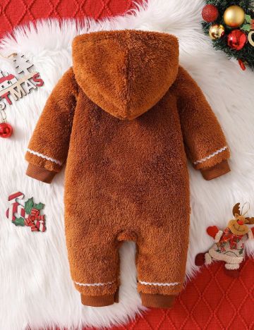 Salopetă Shein, maro