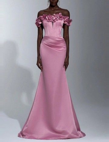 Rochie de ocazie Shein, roz