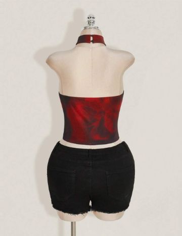 Top Shein, mix culori