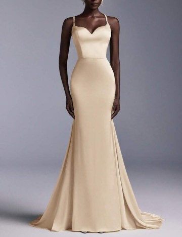 Rochie maxi Shein, bej