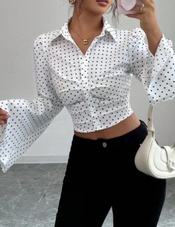 Cămașă Shein, alb