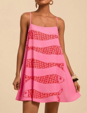 Rochie mini Shein, roz