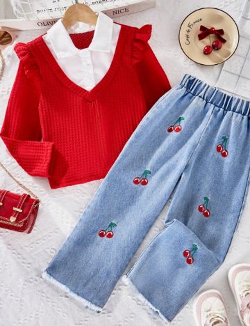 Compleu Shein, mix culori