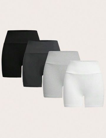 Set colanți scurți Shein, mix culori