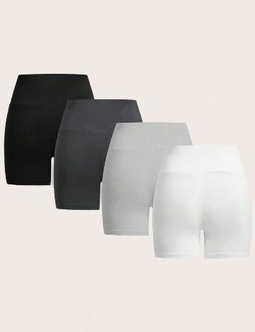 Set colanți scurți Shein, mix culori