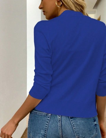 Cardigan Shein, albastru