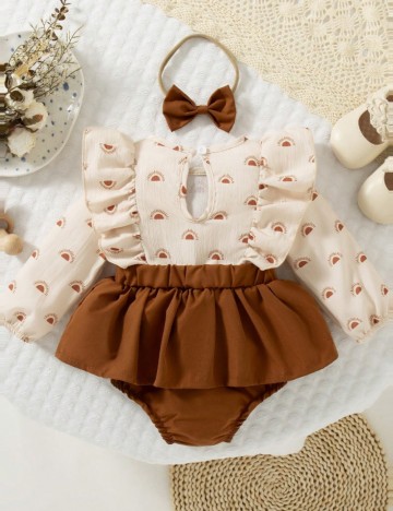 Set rochie și bentiță Shein, mix culori