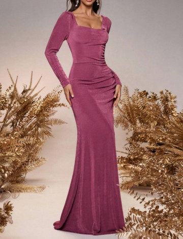 Rochie maxi Shein, roz