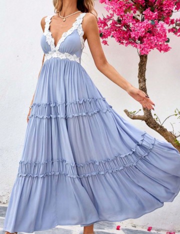 Rochie maxi Shein, albastru