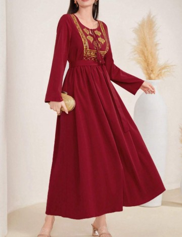 Rochie midi Shein, vișiniu