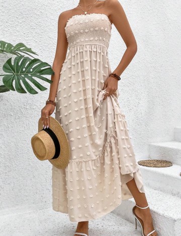 Rochie maxi Shein, bej