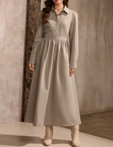 Rochie midi Shein, maro