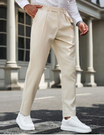 Pantaloni Shein, crem