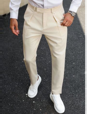 Pantaloni Shein, crem