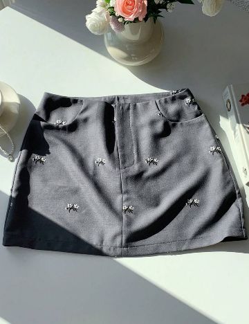 Fustă mini Shein, gri