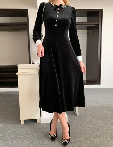 Rochie midi Shein, negru