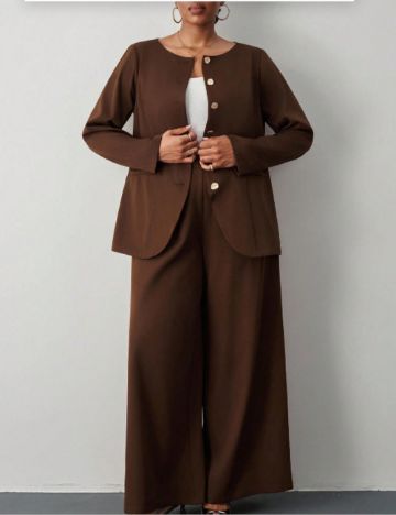 Compleu Shein Curve+, maro