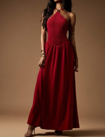 Rochie maxi Shein Missguided, roșu