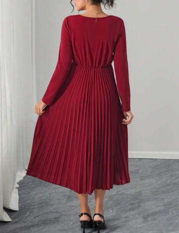 Rochie midi Shein, vișiniu