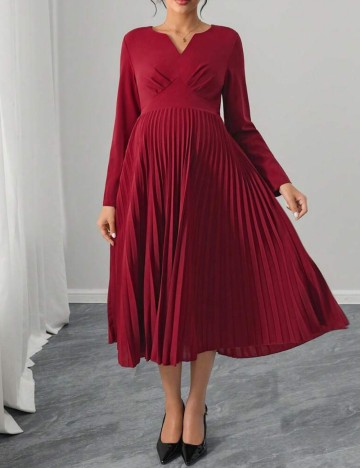 Rochie midi Shein, vișiniu