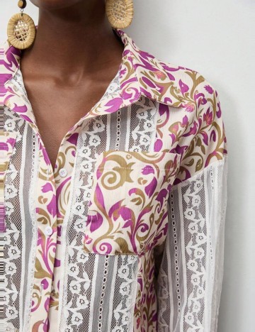 Cămașă Shein, mix culori