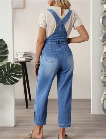 Salopetă lungă Shein, albastru