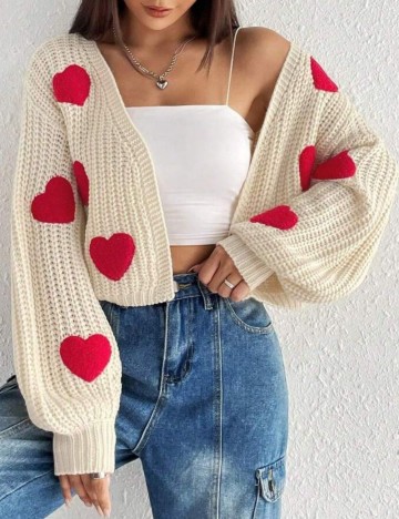 Cardigan Shein, mix culori