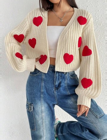 Cardigan Shein, mix culori
