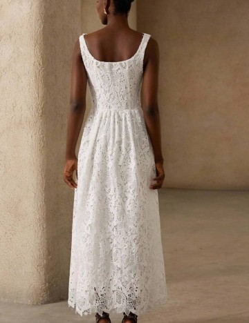 Rochie maxi Shein, alb