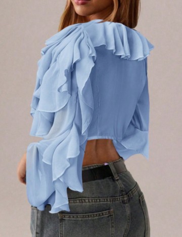 Bluză Shein, albastru