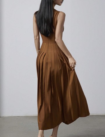 Rochie midi Shein, maro