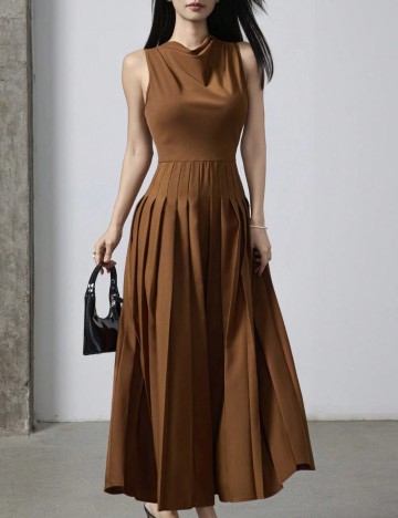 Rochie midi Shein, maro