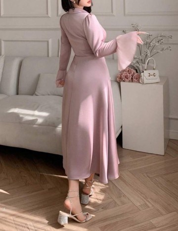 Rochie midi Shein, roz