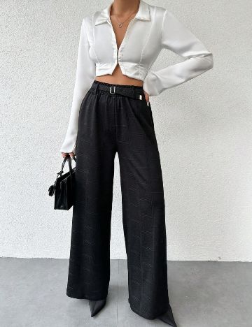 Pantaloni Shein, negru