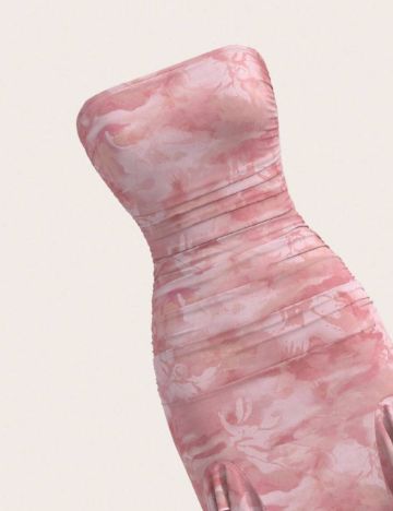 Rochie midi Shein, roz