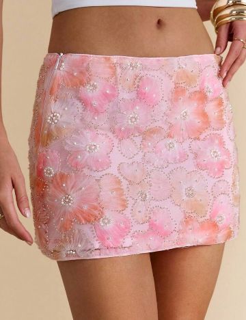 Fustă mini Shein, mix culori