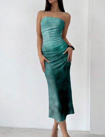 Rochie maxi Shein, verde