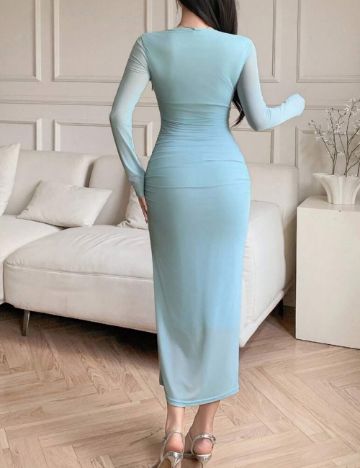 Rochie maxi Shein, albastru