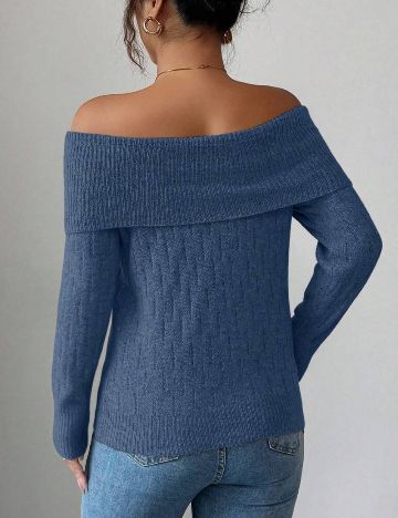 Pulover Shein, albastru