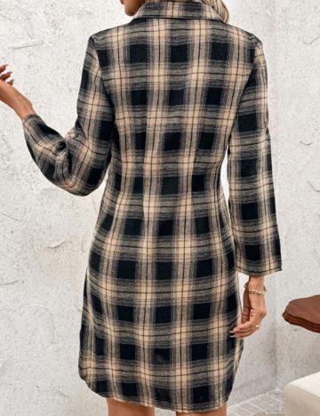 Rochie tip cămașă Shein, mix culori