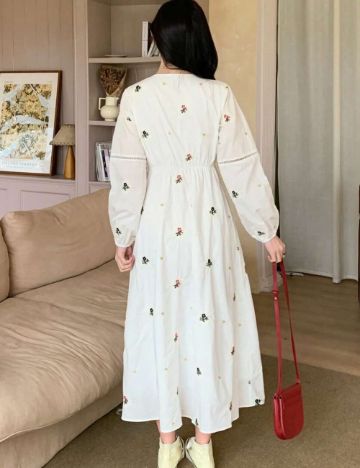 Rochie maxi Shein, alb