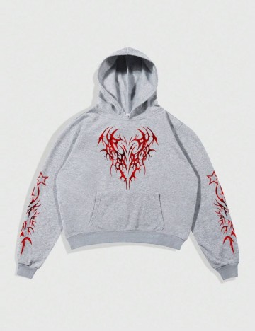 Hanorac Shein Romwe, gri