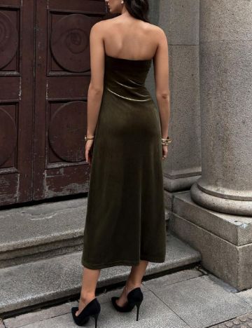 Rochie maxi Shein, verde